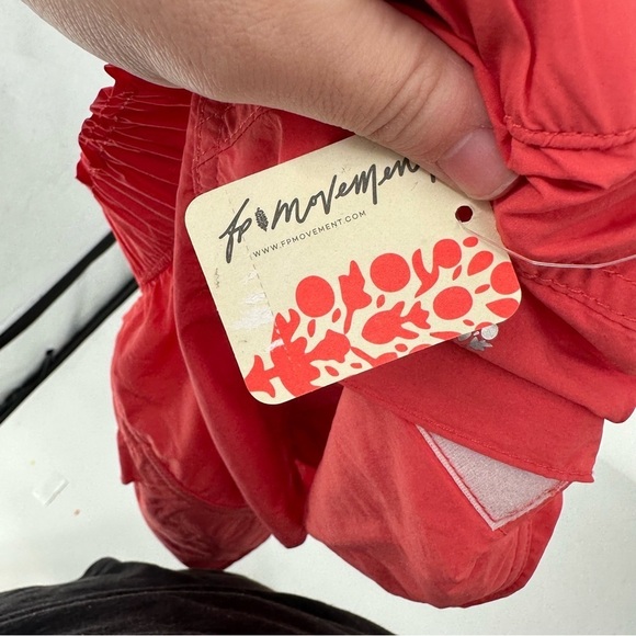 NEW Free People In The Wild Short - Women's in Cayenne Pink red Size small - Picture 4 of 6